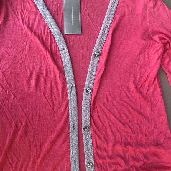 NWT Lightweight Francescas buttondown sweater M - Picture 3 of 5